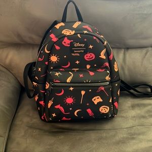 Previously loved loungefly Disney backpack